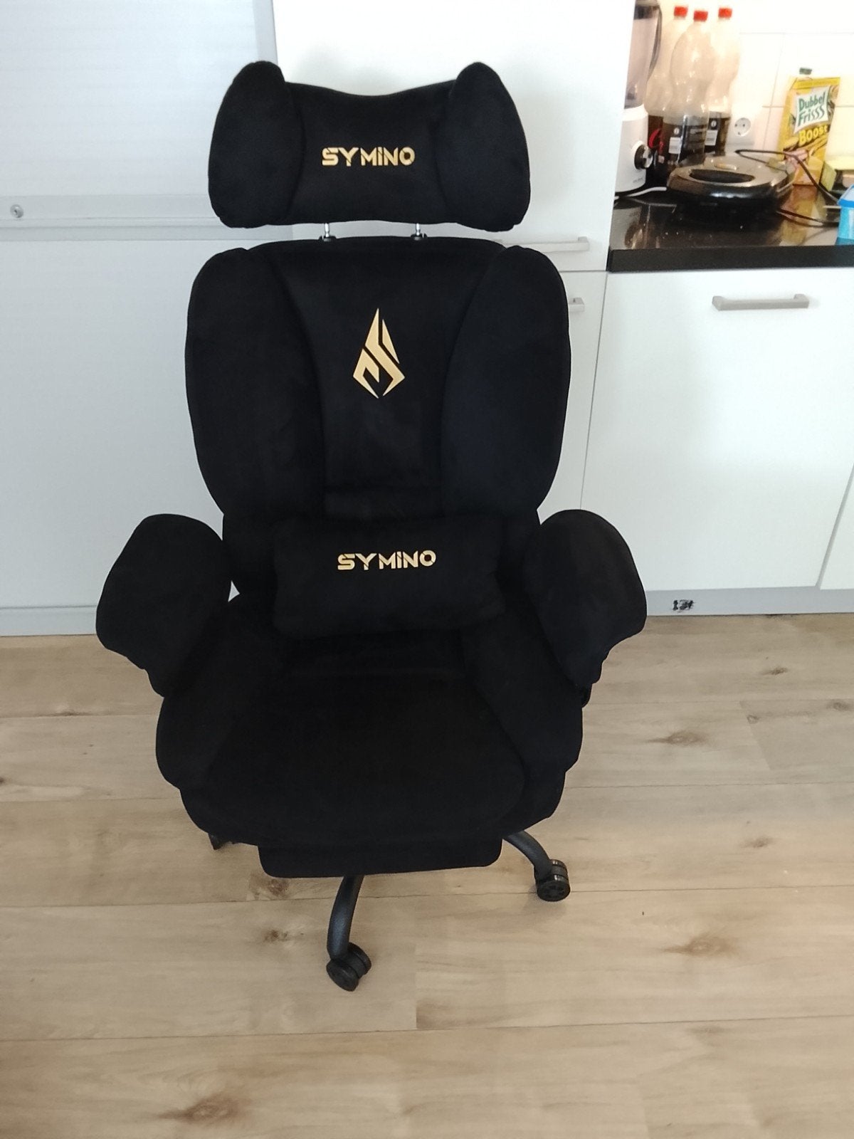 Symino Gaming Directeursstoel - Nieuw, Gaming bureaustoel, Zwart, Onbekend, Nieuw