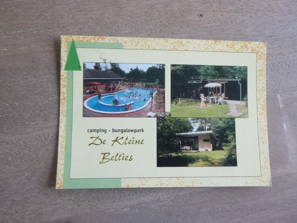 Hardenberg, camping de Kleine Belties/zwembad, Verzamelen, Verzenden, 1980 tot heden, Gelopen