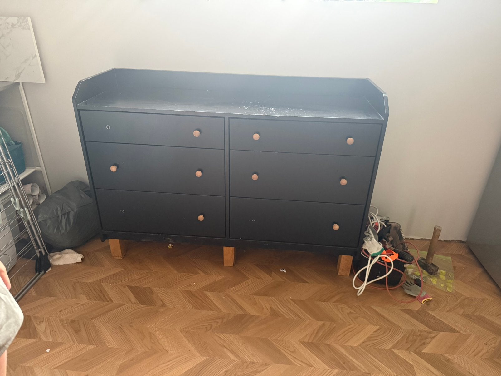 Ikea hemnes ladekast 6 lades commode, Huis en Inrichting, Kasten | Ladekasten, Ophalen, Gebruikt, 3 of 4 laden, Minder dan 100 cm