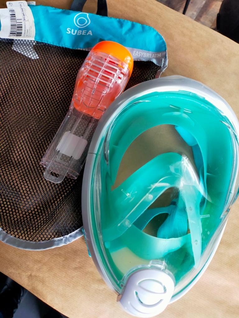 Snorkelmasker s/m, Ophalen, Zo goed als nieuw, Snorkelmasker