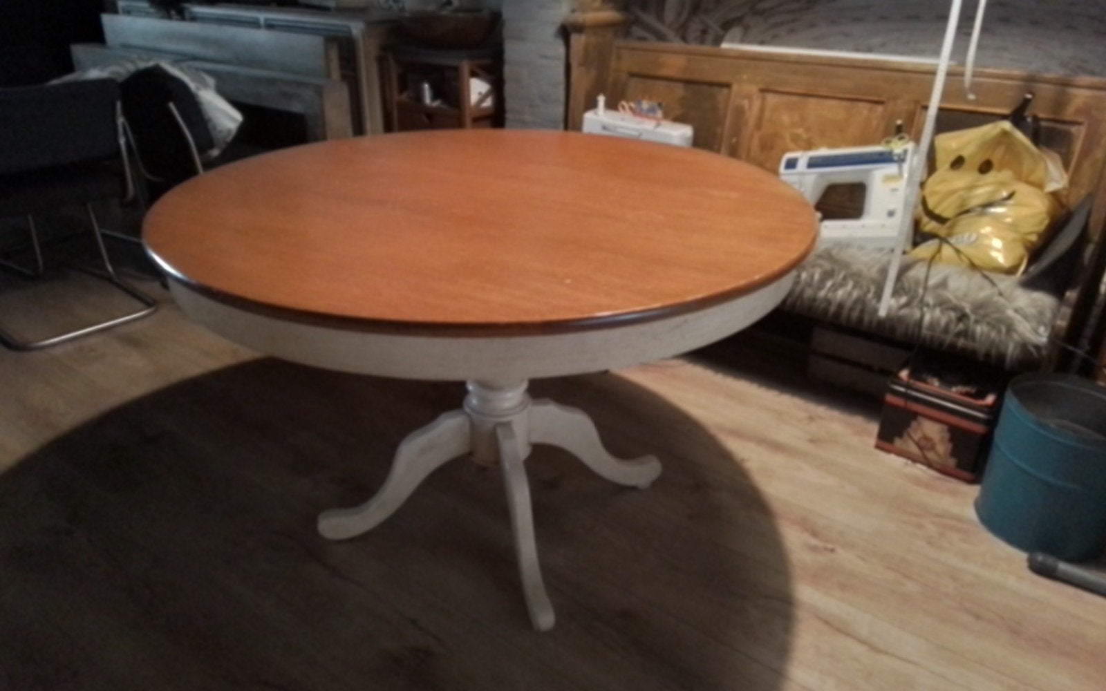 ronde eet tafel, Ophalen, Gebruikt