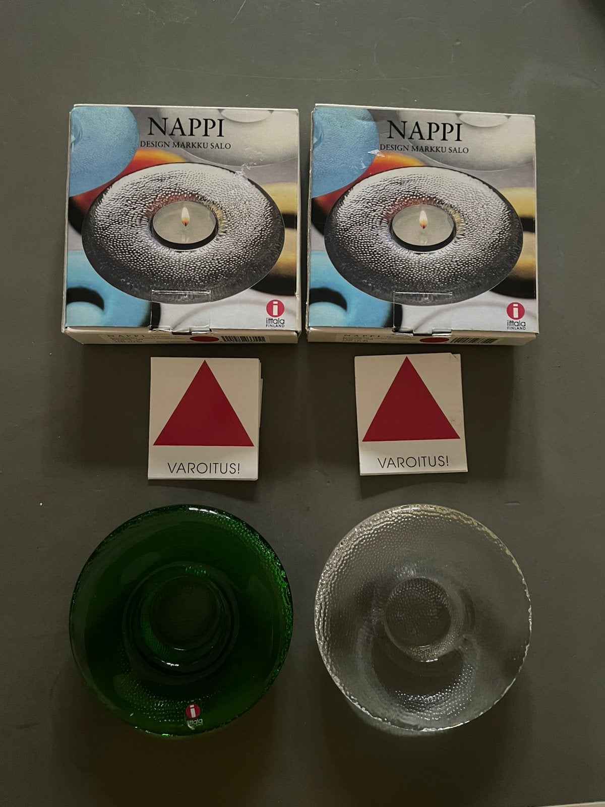 Iittala Nappi, Ophalen of Verzenden, Zo goed als nieuw, Groen, Iittala