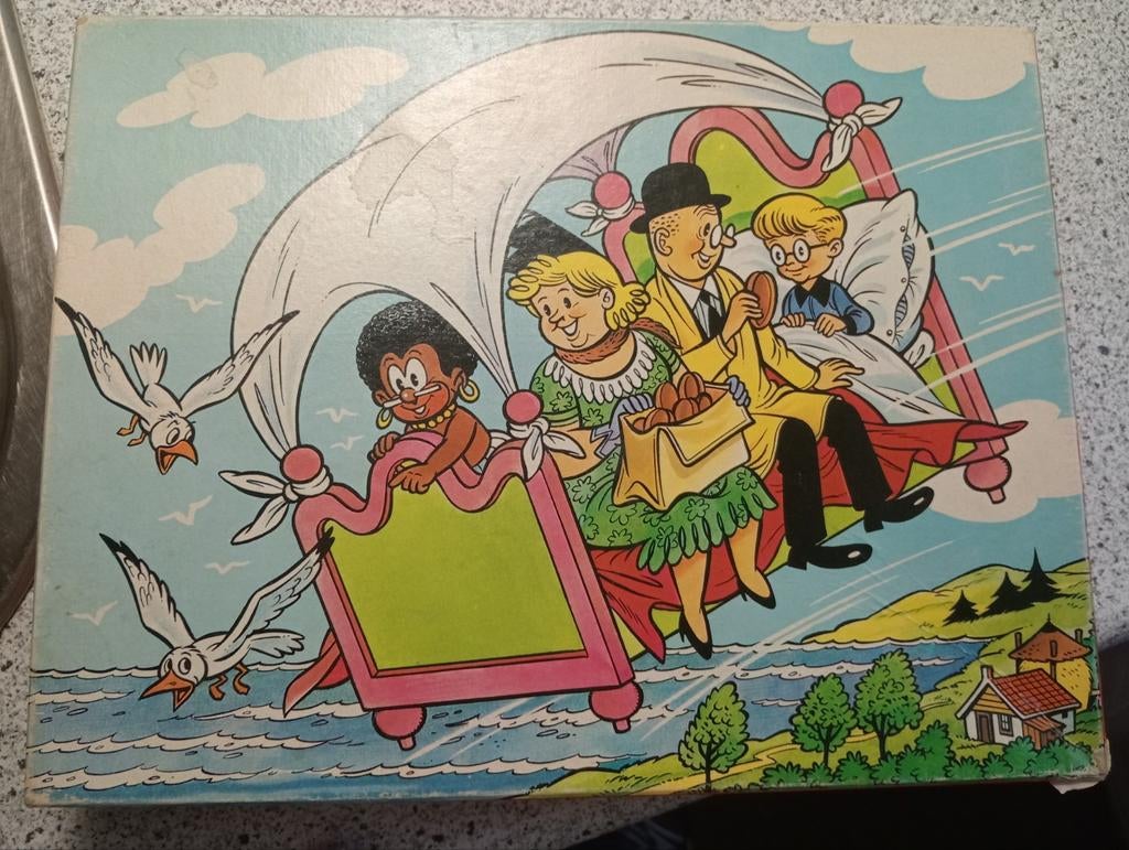 Pa Pinkelman Puzzel, Ophalen of Verzenden, Meer dan 50 stukjes, Zo goed als nieuw, 6 jaar of ouder
