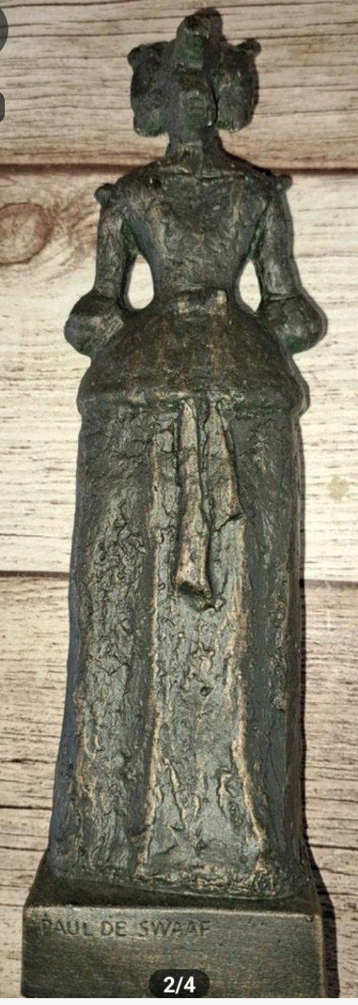 Beeld Emilia van Nassau (Paul de swaaf) 24cm, Ophalen