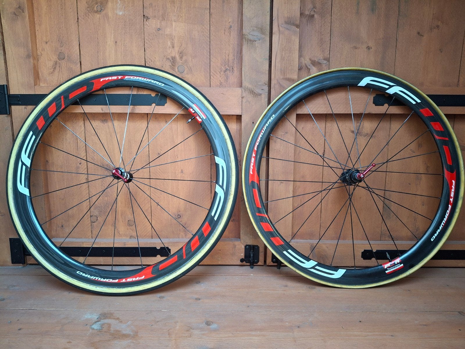 FFWD F4R carbon wielset - Handgebouwd in Holland, Gebruikt, FFWD, Racefiets, Carbon
