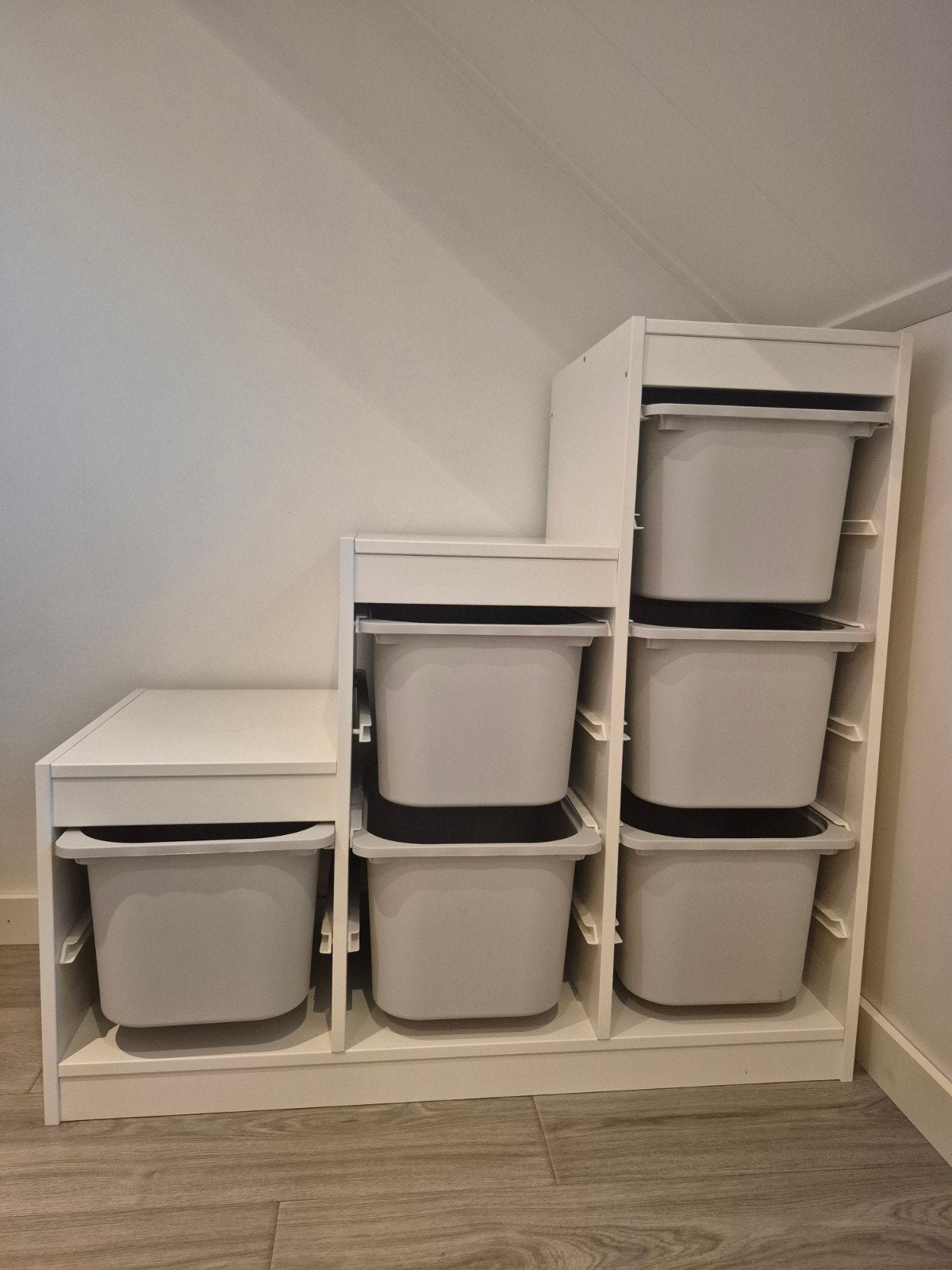 IKEA Trofast Opbergcombinatie met Bakken - Trapvormig, Ophalen, Gebruikt, Kast, 75 tot 100 cm