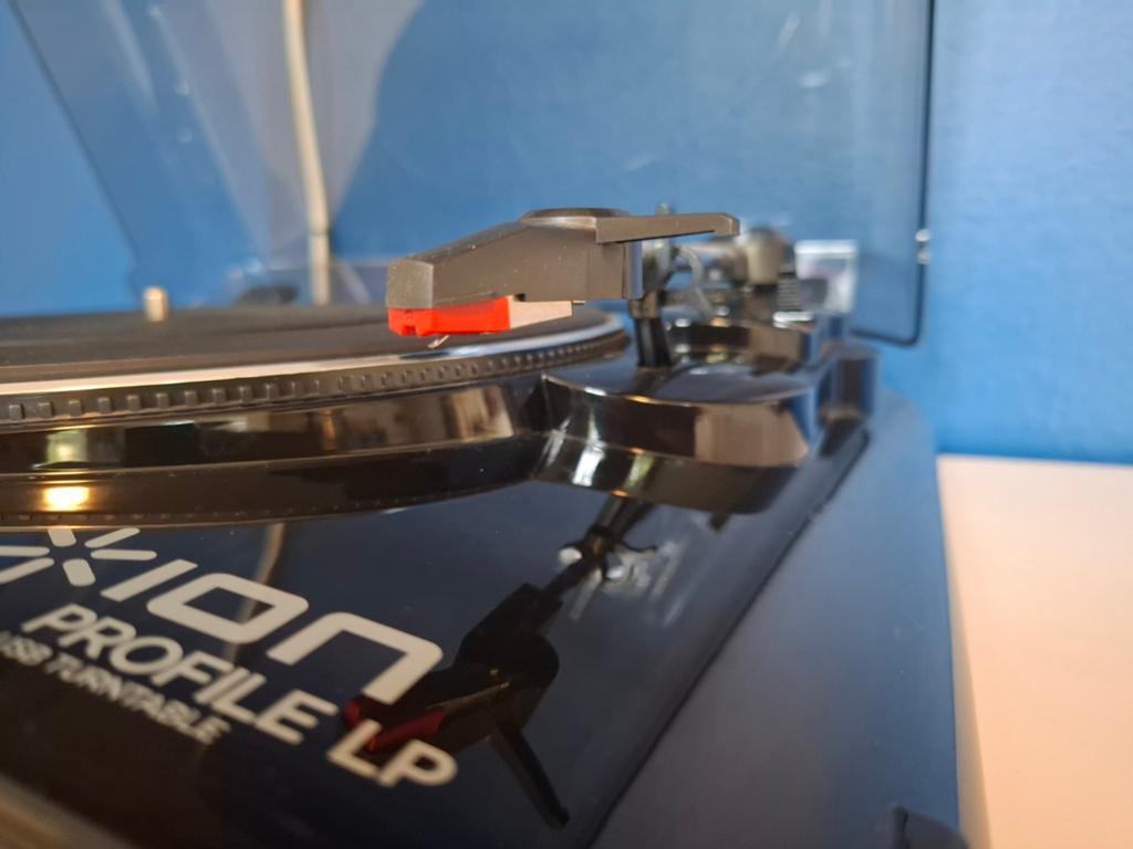 Ion Profile LP USB Platenspeler - Zwart, Overige merken, Ophalen of Verzenden, Zo goed als nieuw, USB-aansluiting