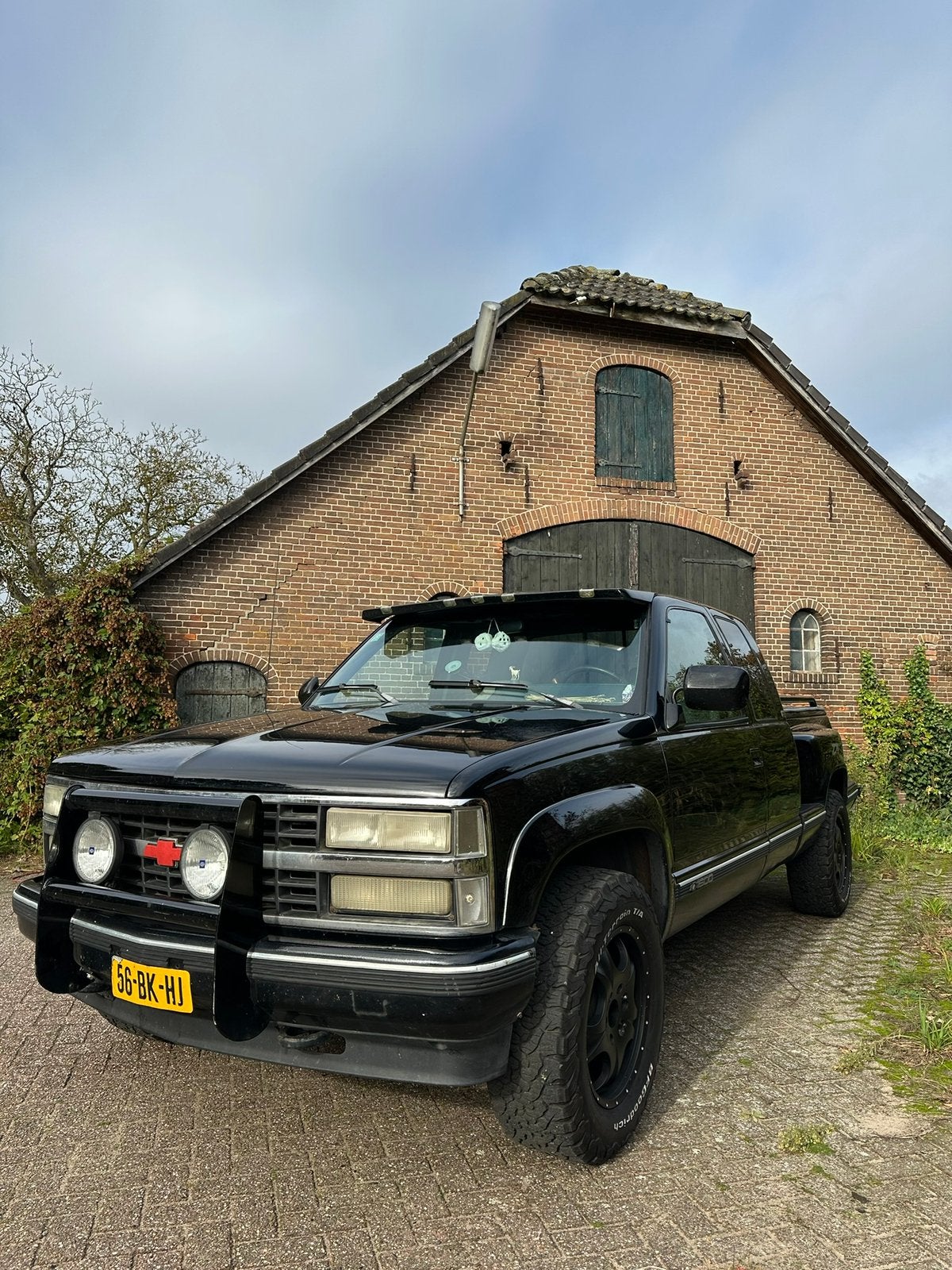Chevrolet Silverado K1500 1994 LPG 6p, Automaat, Stof, Chevrolet, Zwart