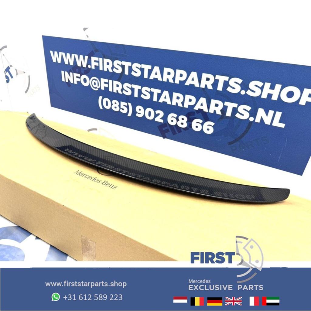 W118 C118 CLA AMG CARBON KOFFERBAK SPOILER ZWART 2018-2021 A, Auto-onderdelen, Gebruikt, Ophalen of Verzenden, Achter, -