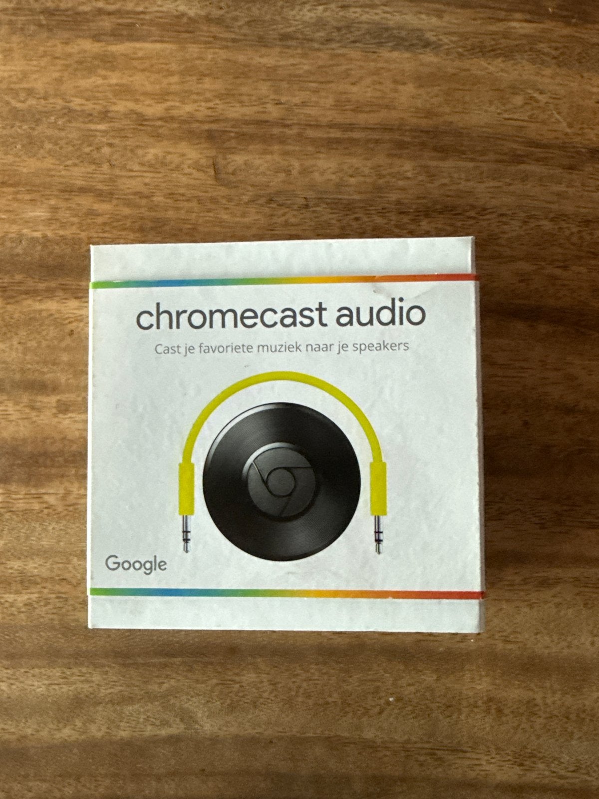 Google Chromecast Audio - Nieuwstaat, Ophalen of Verzenden, Zo goed als nieuw, Optische audio, Zonder harde schijf