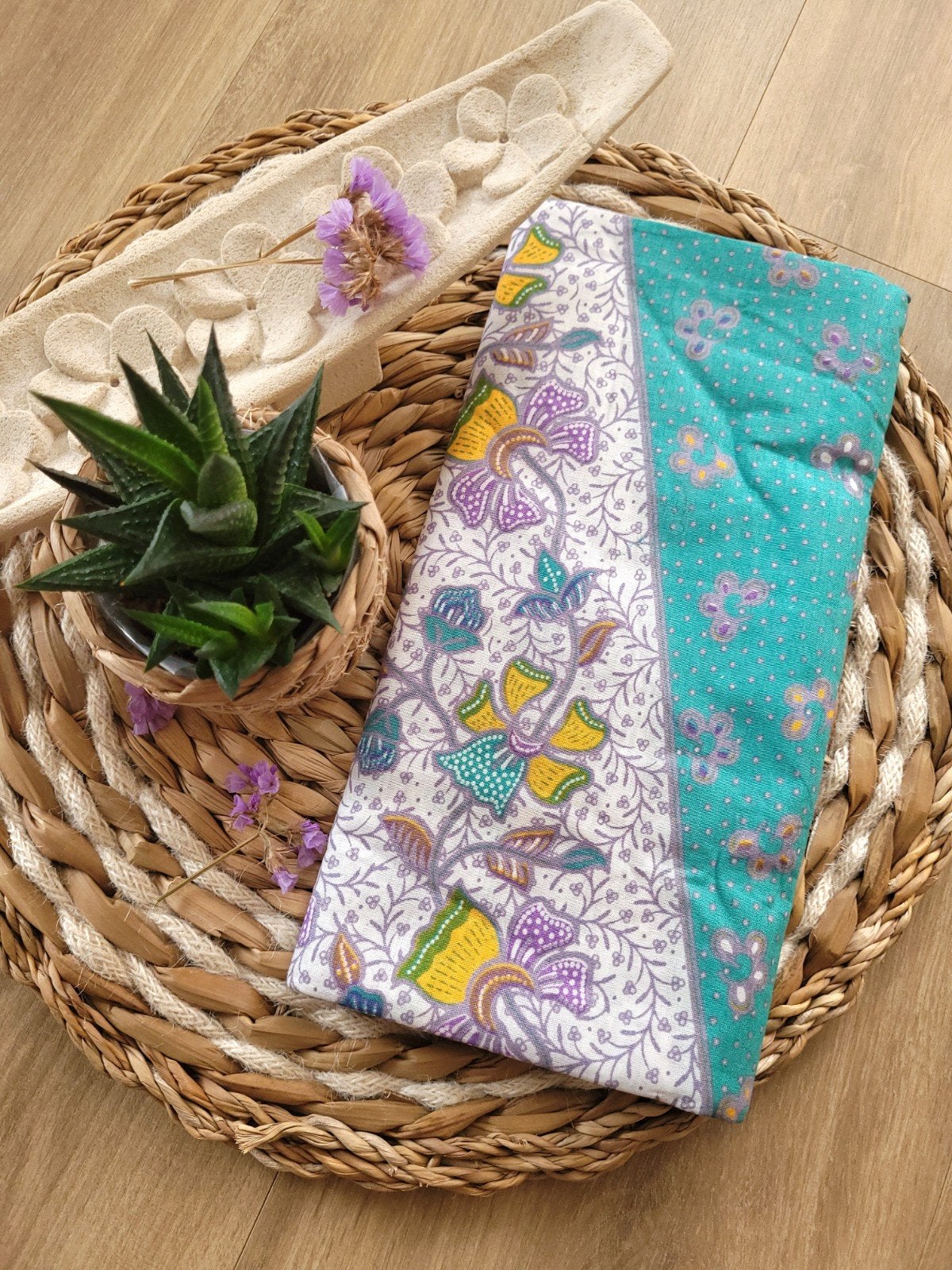 Batik Sarong/ lap/ stof Pastel Indonesië #1775, Overige kleuren, Verzenden, Nieuw, 30 tot 120 cm