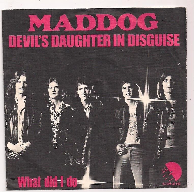 Nederbeat- Palingpop: Maddog- Devils Daughter, Cd's en Dvd's, Vinyl Singles, Gebruikt, Verzenden, 7 inch, Pop