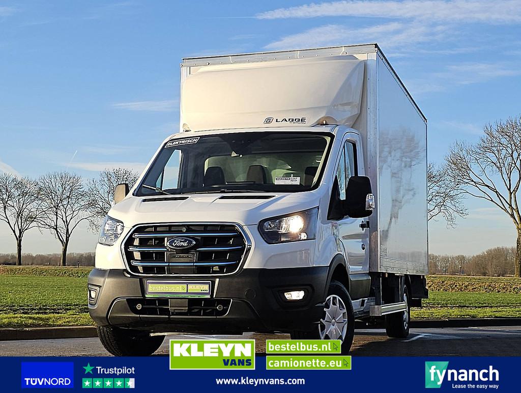FORD E-TRANSIT bakwagen laadklep!, Auto's, Bestelauto's, Bedrijf, Te koop, ABS, Achteruitrijcamera, Airconditioning, Apple Carplay