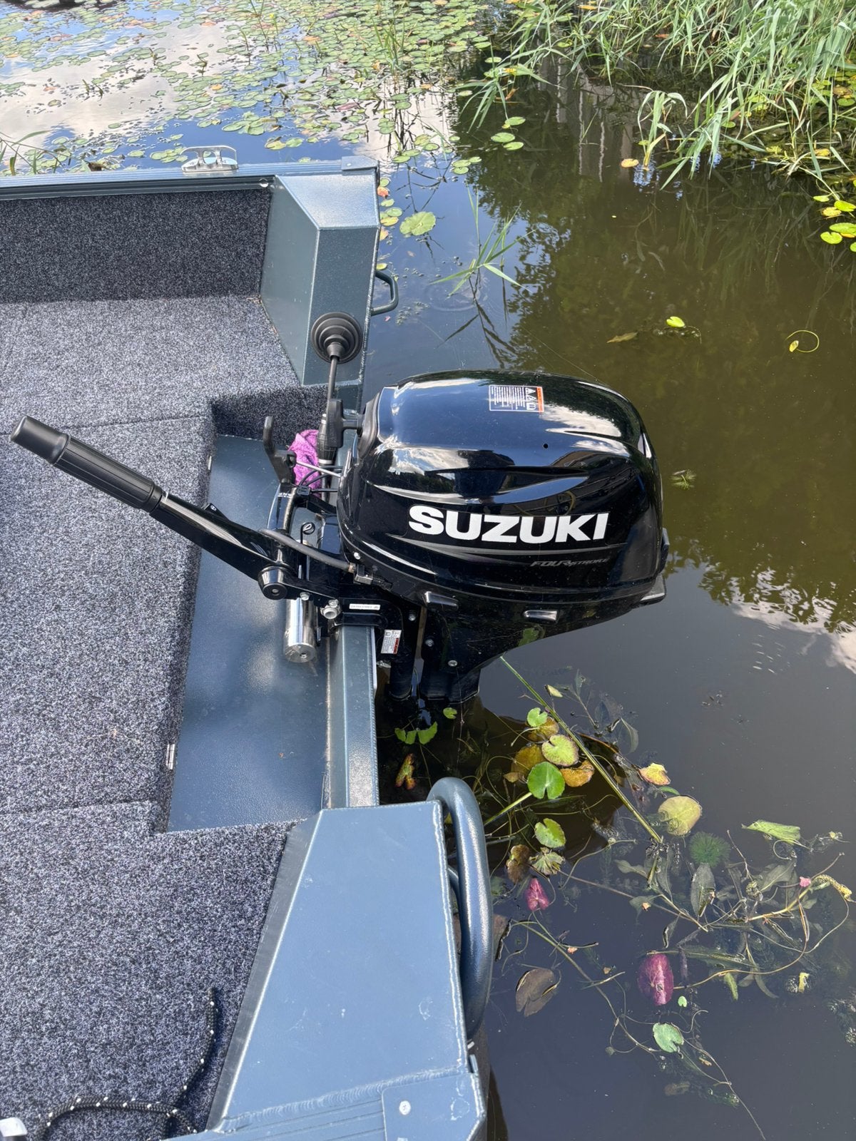 Suzuki DF 9,9 pk BL buitenboordmotor, Ophalen, Zo goed als nieuw, Motor en Techniek