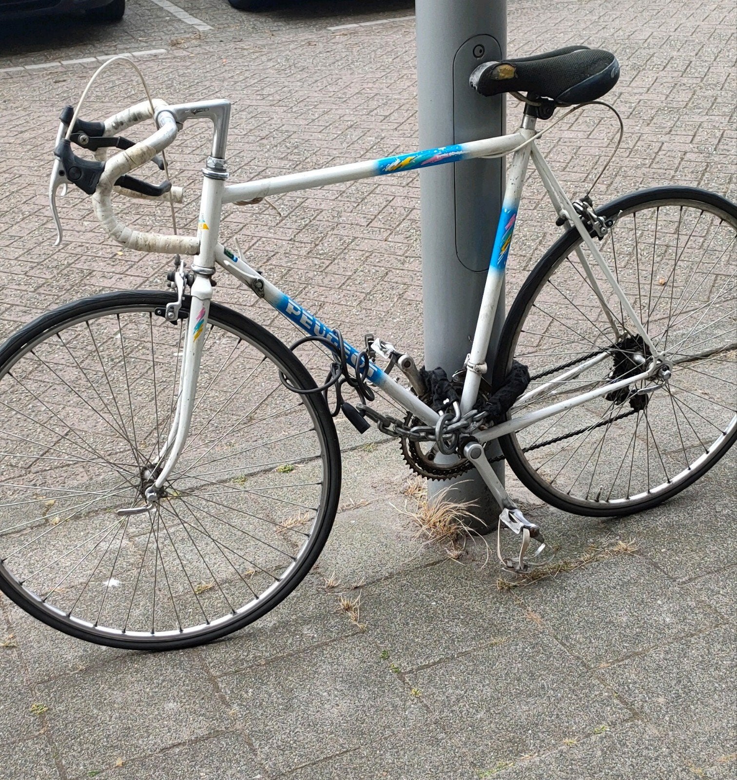 Vintage Racefiets Peugeot Opknapper, Gebruikt, Ophalen, Overige merken, 10 tot 15 versnellingen