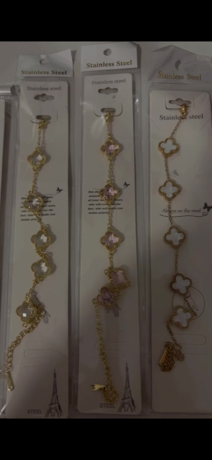 van cleef armband, Ophalen of Verzenden, Zo goed als nieuw, Zilver, Staal