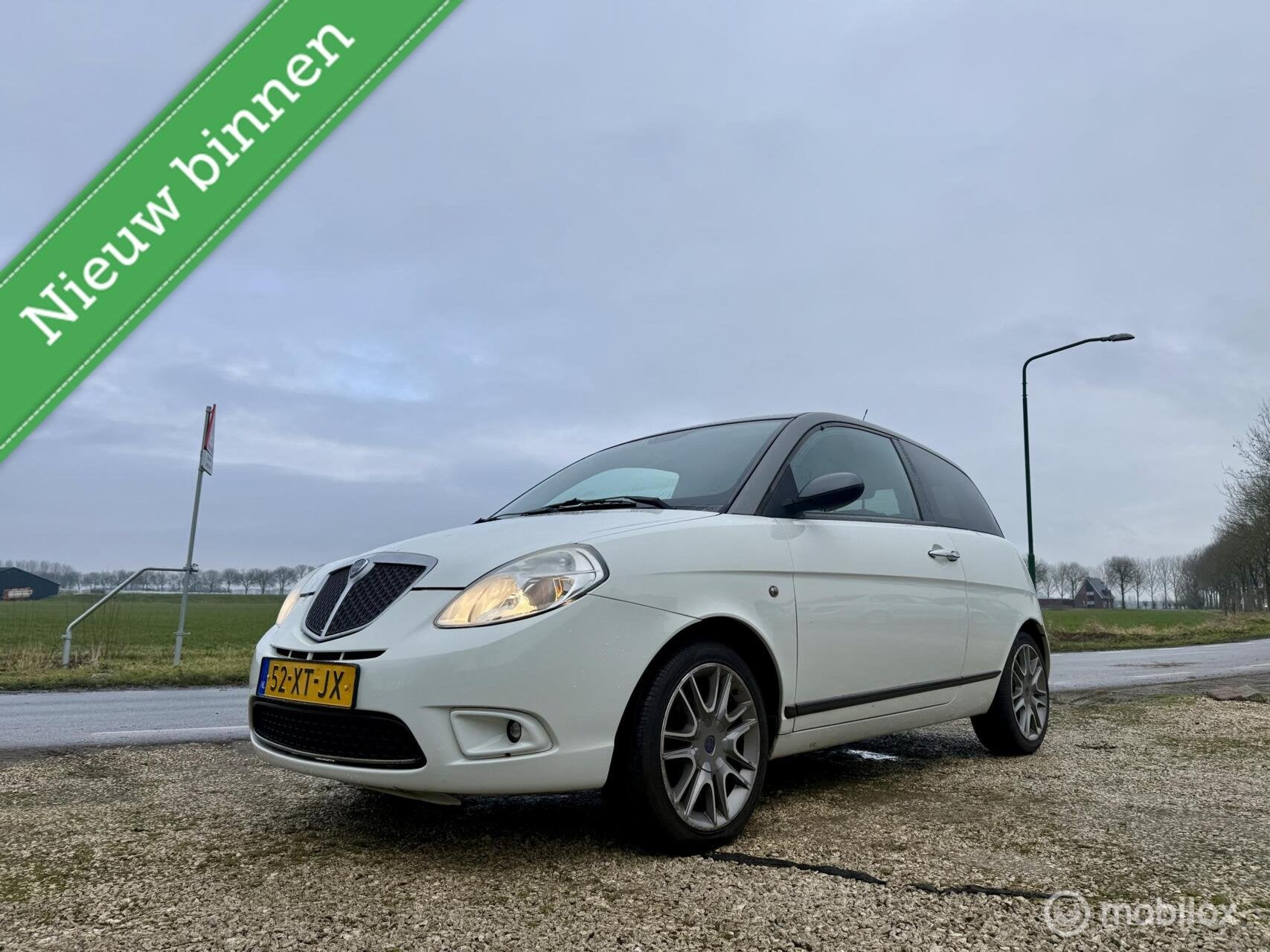 Lancia Ypsilon 1.4-16V Sport, BJ 2007, Airco, APK Feb 2027, Auto's, Lancia, Voorwielaandrijving, 15 km/l, Gebruikt, 400 kg