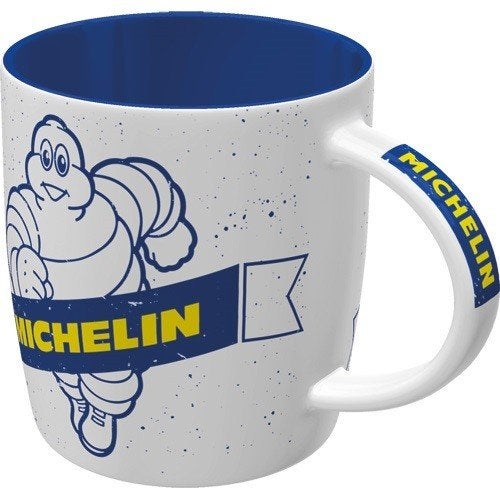 Michelin Pneu de qualite reclame mok koffiebeker beker