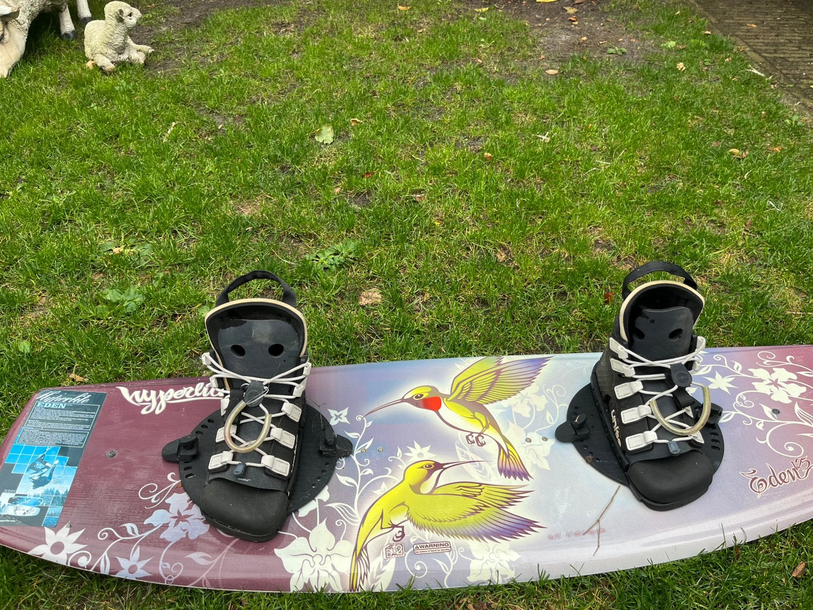 Wake board  en schoenen tmt maat 39. Breed 130, Watersport en Boten, Wakeboarden, Ophalen, Zo goed als nieuw