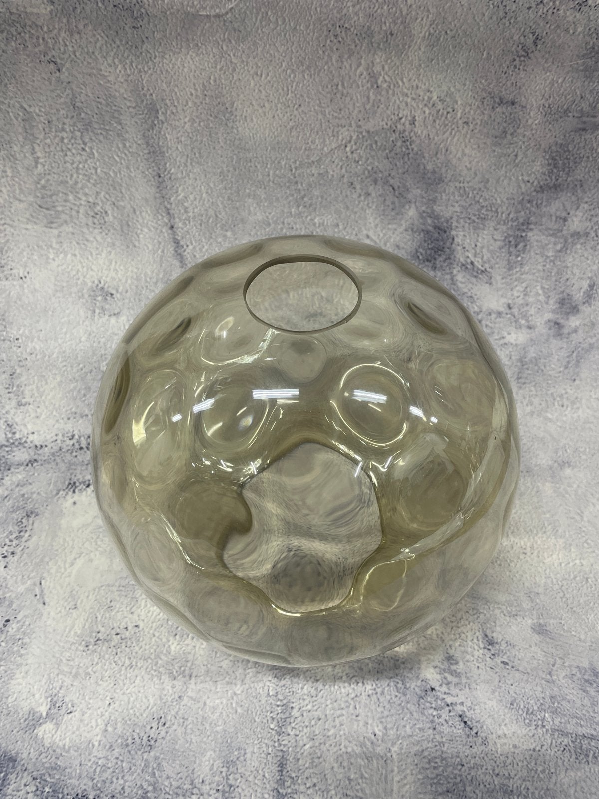 Made Ilaria Hanglamp Glazen Bol 20 cm Champagne, Ophalen of Verzenden, Gebruikt, Glas, Overige fittingen