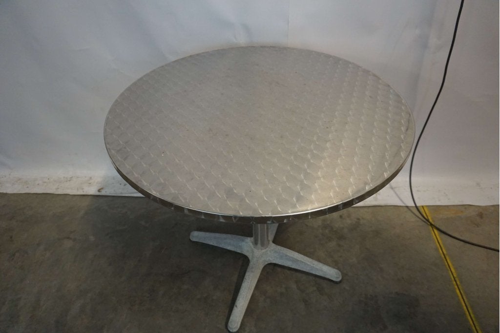 Ronde horeca bistro tafel eettafel | 80 doorsnee, Gebruikt, 50 tot 100 cm, 50 tot 100 cm, Ophalen