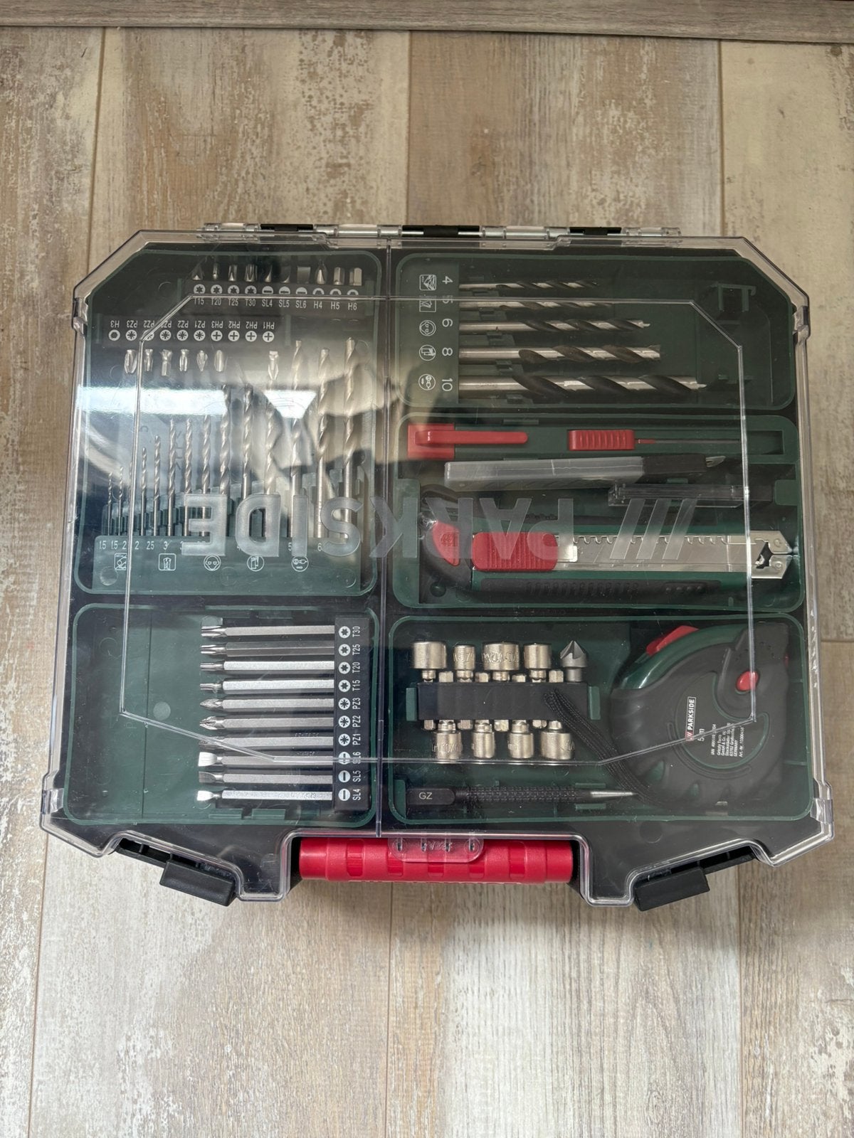 Parkside boormachine set, Ophalen, Zo goed als nieuw