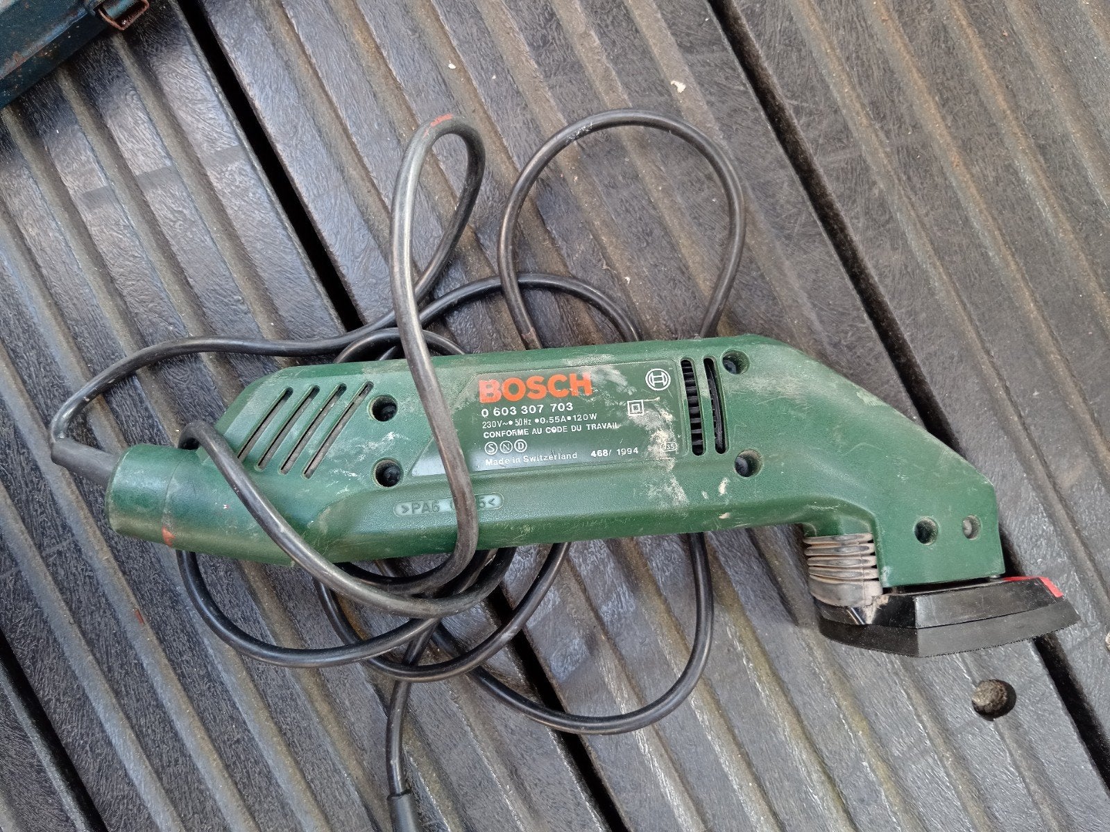 Bosch PDA 120 Delta schuurmachine, Ophalen of Verzenden, Minder dan 50 watt, Lamp