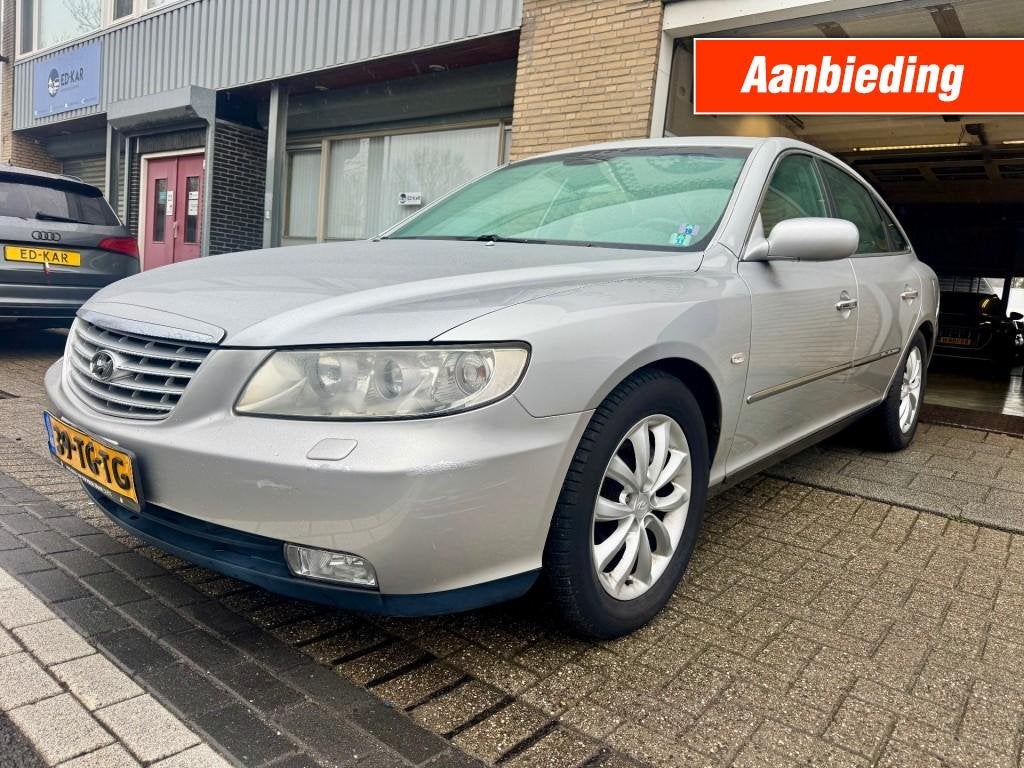 Hyundai GRANDEUR 3.3i V6 Style AUT LEER CLIMA PDC NAP APK, Auto's, Bedrijf, 3342 cc, Grandeur, 1639 kg