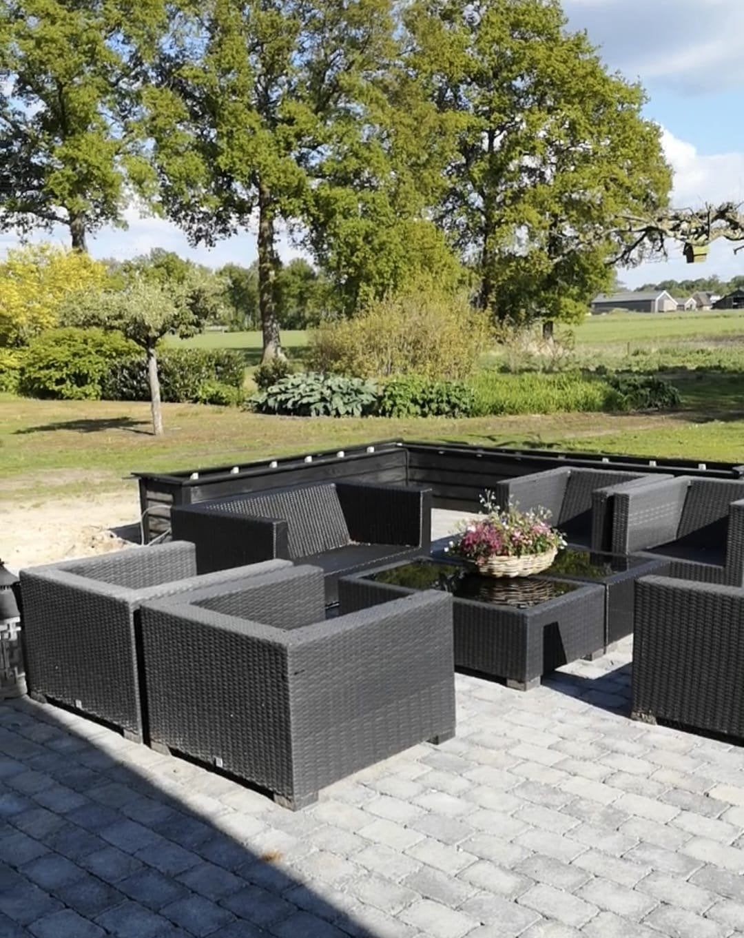 Loungeset incl kussens, Ophalen, Gebruikt, 6 zitplaatsen, Loungeset