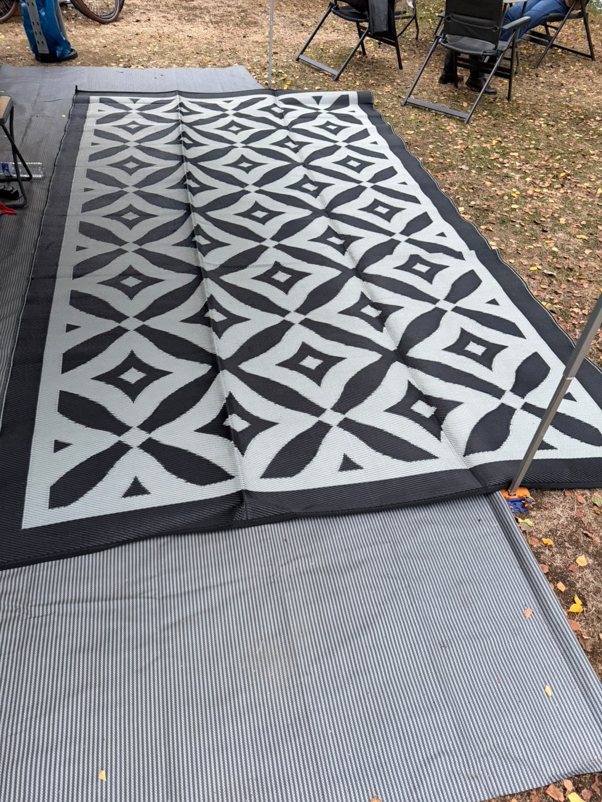 Nieuw Patio Mat Cube 440 x 250 cm tenttapijt, Caravans en Kamperen, Ophalen, Nieuw