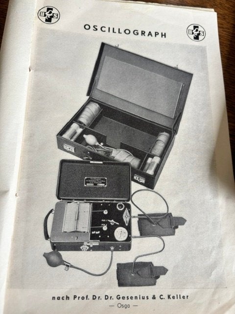 klassieke oscillograph, Ophalen