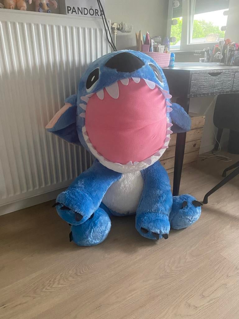 Grote Disney Stitch Knuffel, Ophalen, Disney, Overige typen, Blauw
