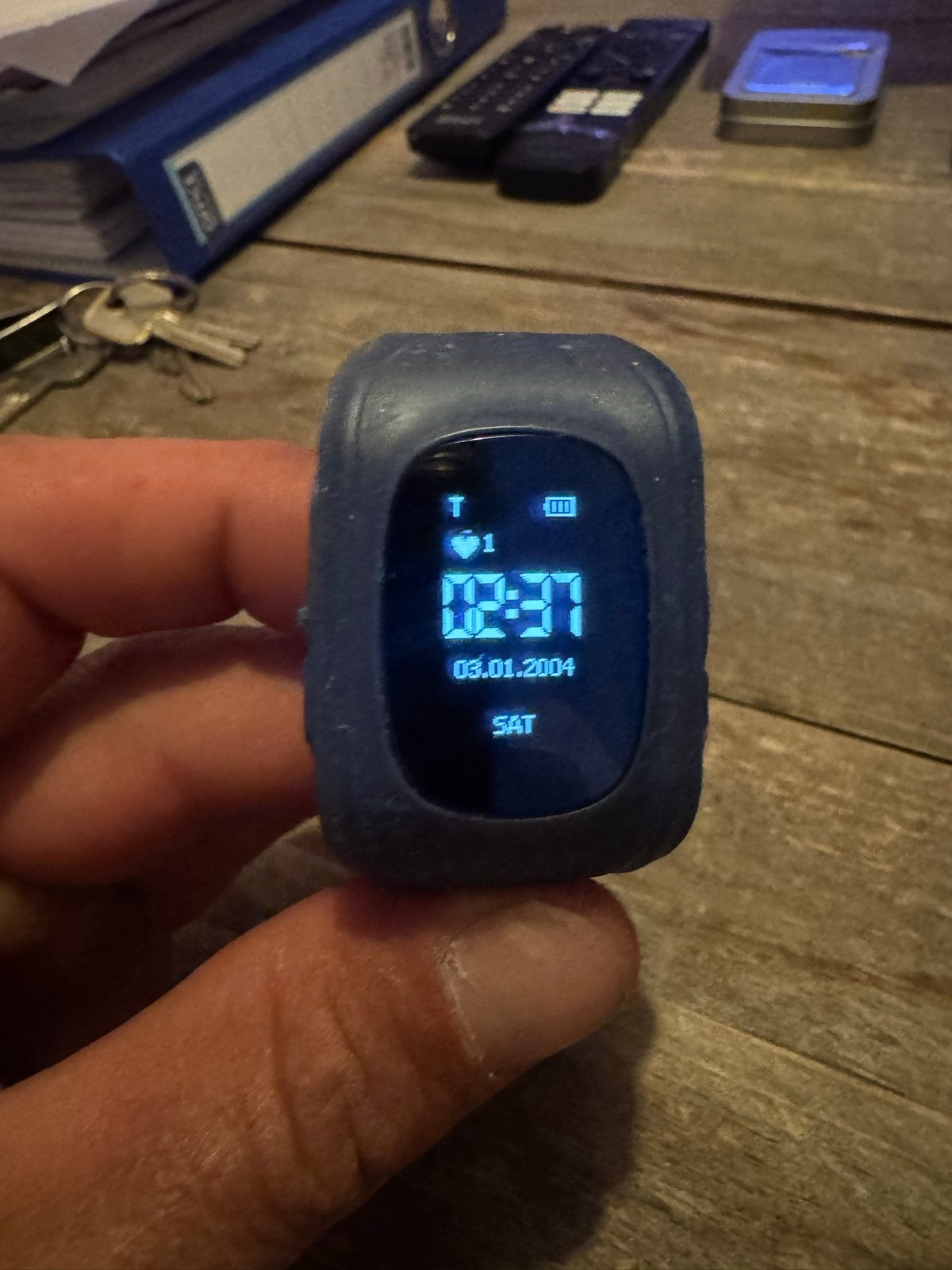 GPS Horloge Kind - Veiligheid en Plezier voor Uw Kind, Ophalen of Verzenden, Gebruikt, Blauw, Jongen of Meisje