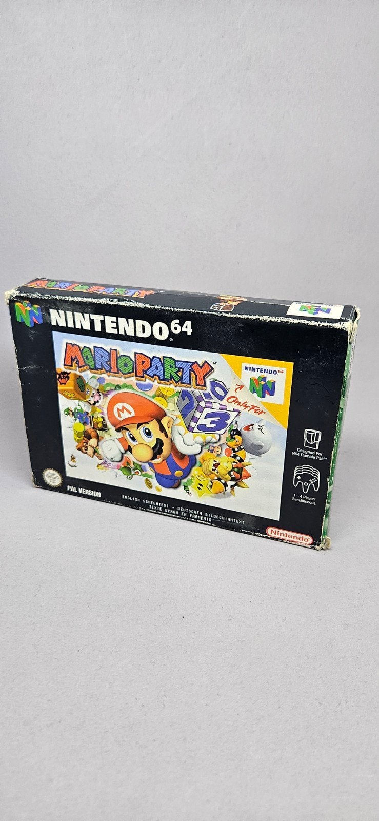 Mario Party N64 - Compleet met doos en handleiding, Spelcomputers en Games, Games | Nintendo 64, Gebruikt, Overige genres, Eén computer
