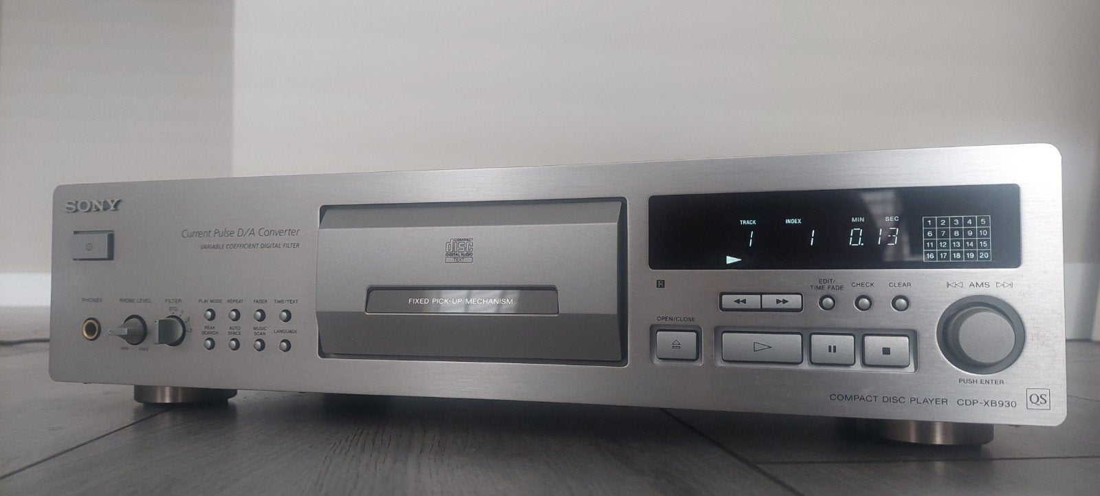 Sony cdp-xb930 QS, Ophalen, Zo goed als nieuw, Sony