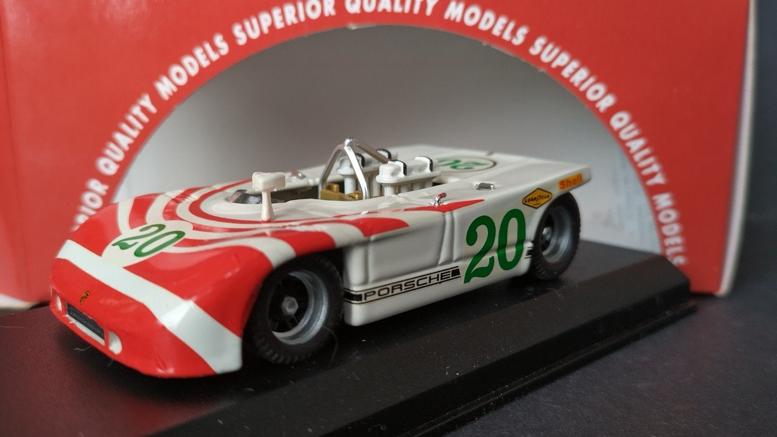 Porsche 908/3 Targa Florio 1970 Eltford 1:43 Best Pol, Overige merken, Auto, Verzenden, .