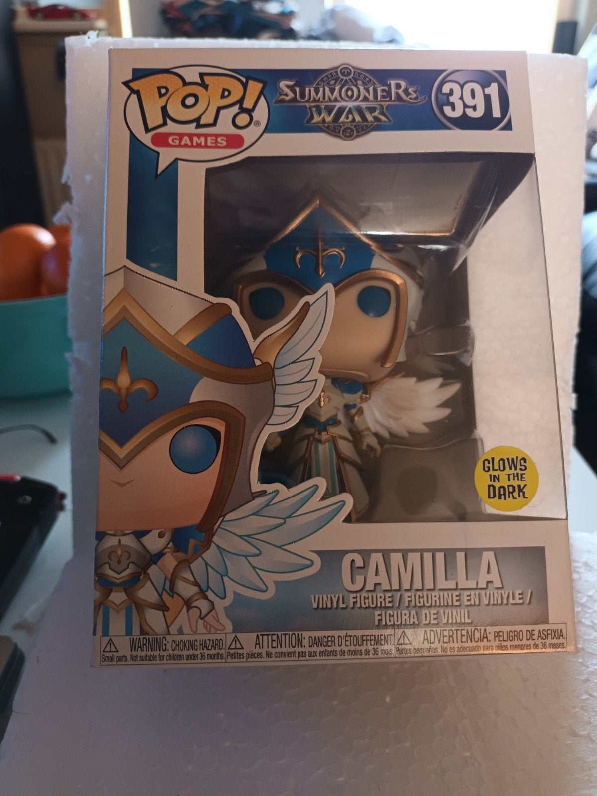 Funko Pop! Games Summoners War 391 Camilla Glows in the Dark, Ophalen of Verzenden, Zo goed als nieuw