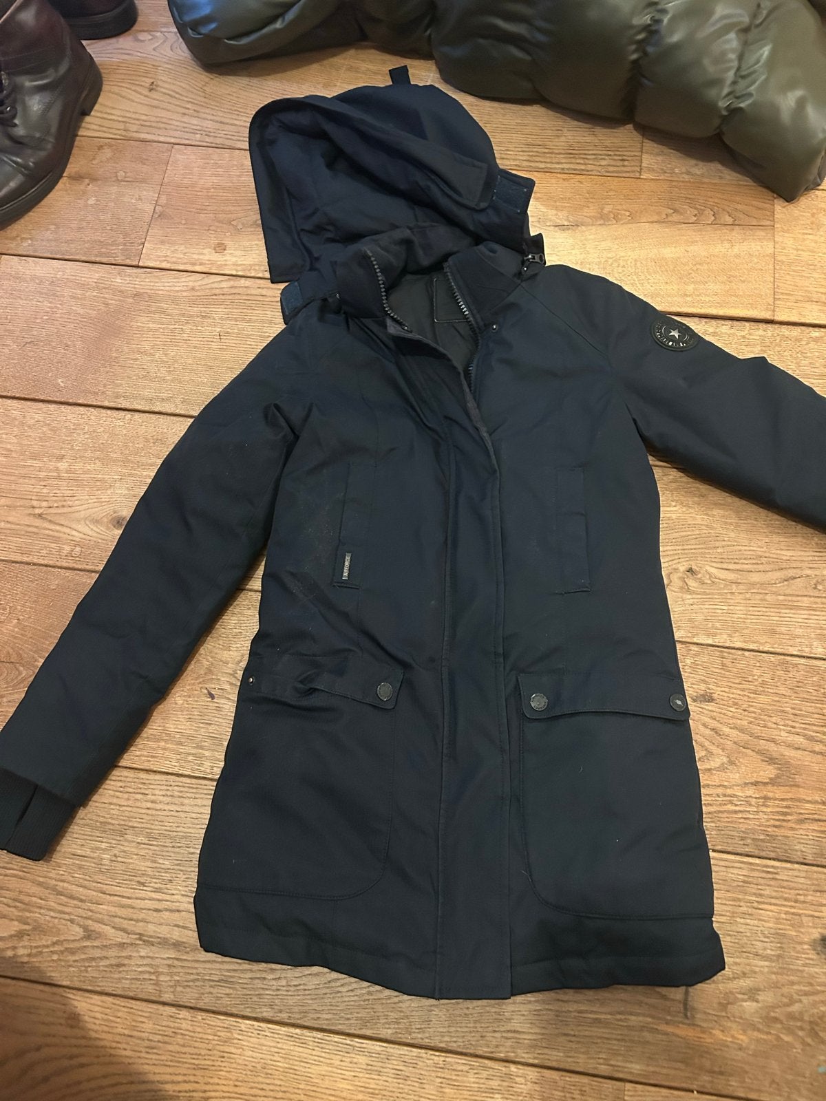 Airforce winterjas maat 14Y, Ophalen of Verzenden, Zo goed als nieuw, Jongen of Meisje, Jas