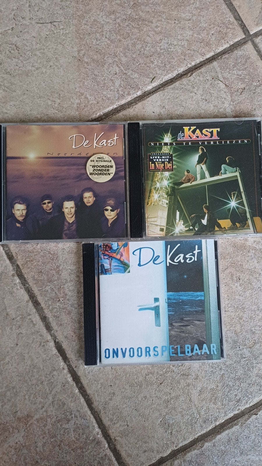 3 CD's van De Kast: Noorderzon, Niets Te Verliezen, Onvoorsp, Gebruikt, Ophalen of Verzenden, Pop, Inclusief doosje