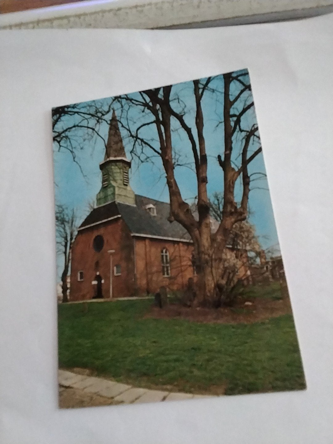 Oude ansichtkaart: Kerk in Delft, Noord-Holland, Ophalen of Verzenden, Zuid-Holland