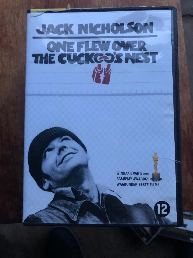 One flew over the Cuckoo's Nest DVD, 1960 tot 1980, Ophalen of Verzenden, Zo goed als nieuw, Komedie
