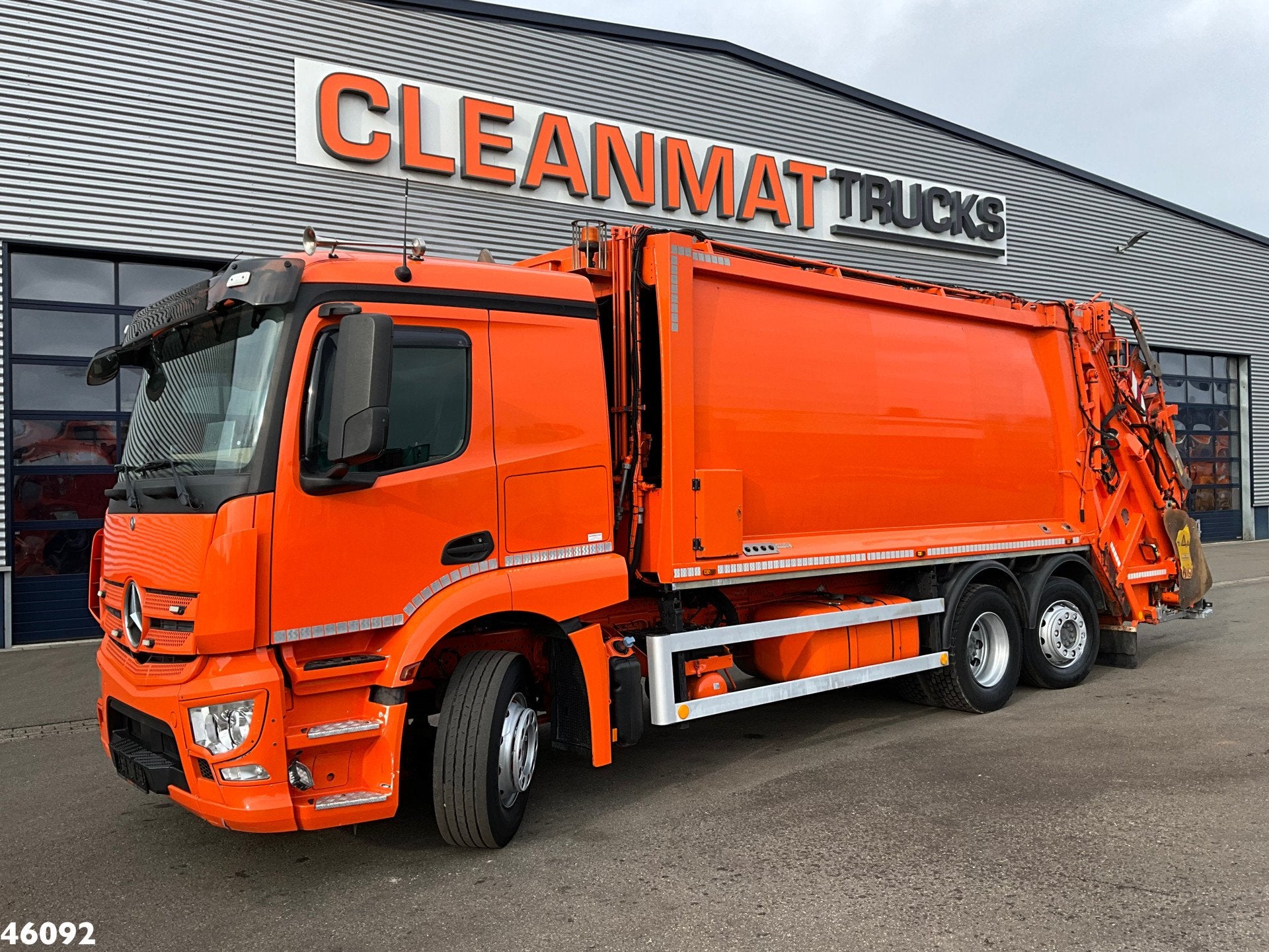Mercedes-Benz Actros 2633 Euro 6 VDK 22m³ (bj 2016), Automaat, Euro 6, Elektrische ramen, Mercedes-Benz