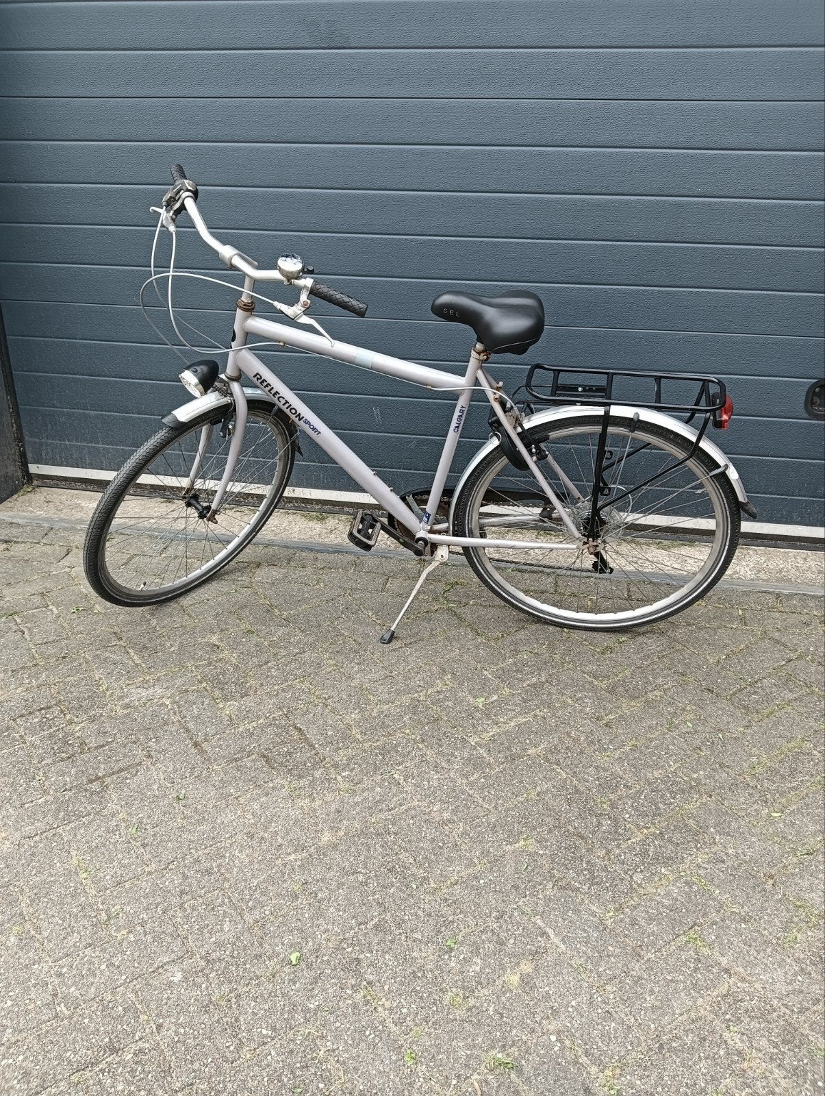 Reflection Sport herenfiets - Grijs, framemaat 58, 28", Zo goed als nieuw, Nvt, Nvt, Ophalen
