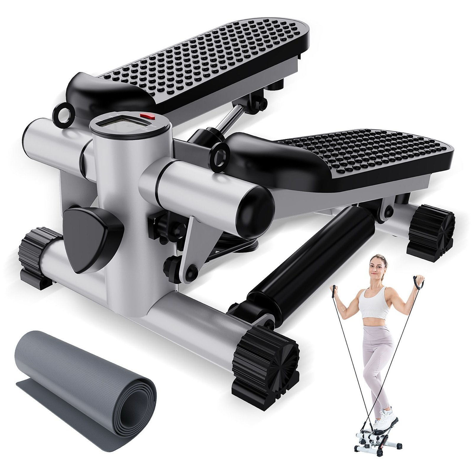 CITYSPORTS TB1 2-in-1 Mini Stepper met LCD-scherm - Nieuw, Ophalen of Verzenden, Nieuw, Armen, Overige typen