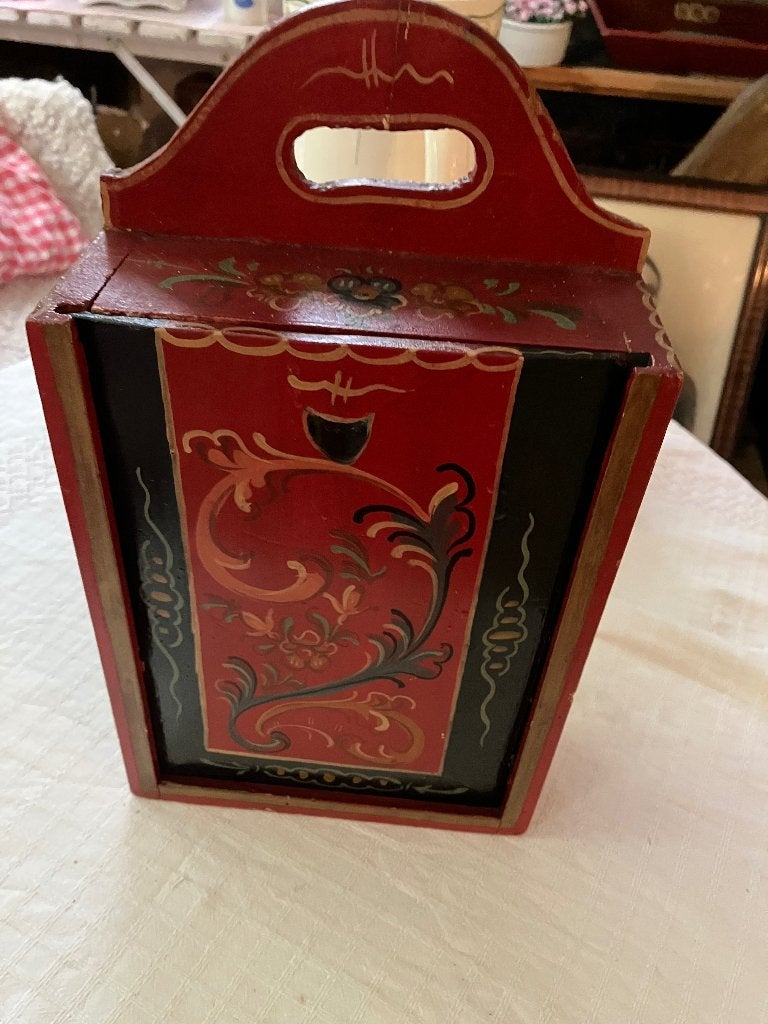 Hindeloopen schooltas, Antiek en Kunst, Curiosa en Brocante, Ophalen of Verzenden