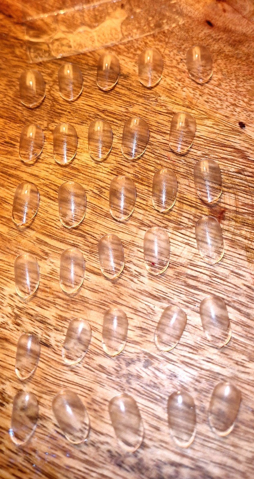 Transparante Press On Nagels - Set van 30 stuks, Ophalen of Verzenden, Nieuw, Overige typen