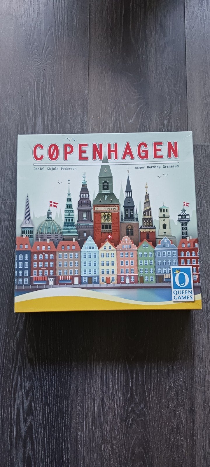 Nr 5) Copenhagen Bordspel - Zo goed als nieuw, Drie of vier spelers, Ophalen of Verzenden, Zo goed als nieuw, Queen Games
