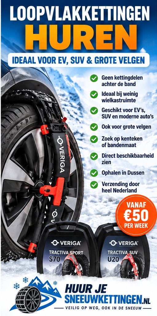 ️ SNEEUWKETTINGEN VOOR SUV, EV & GROTE VELGEN, Ophalen of Verzenden, Nieuw