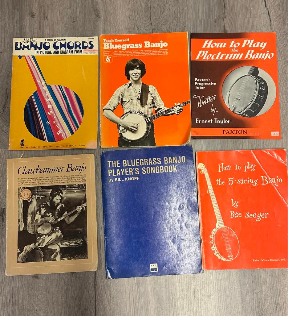 Bladmuziek Bluegrass Banjo - Diverse Boeken, Ophalen, Gebruikt, 1980 tot heden, Overige formaten