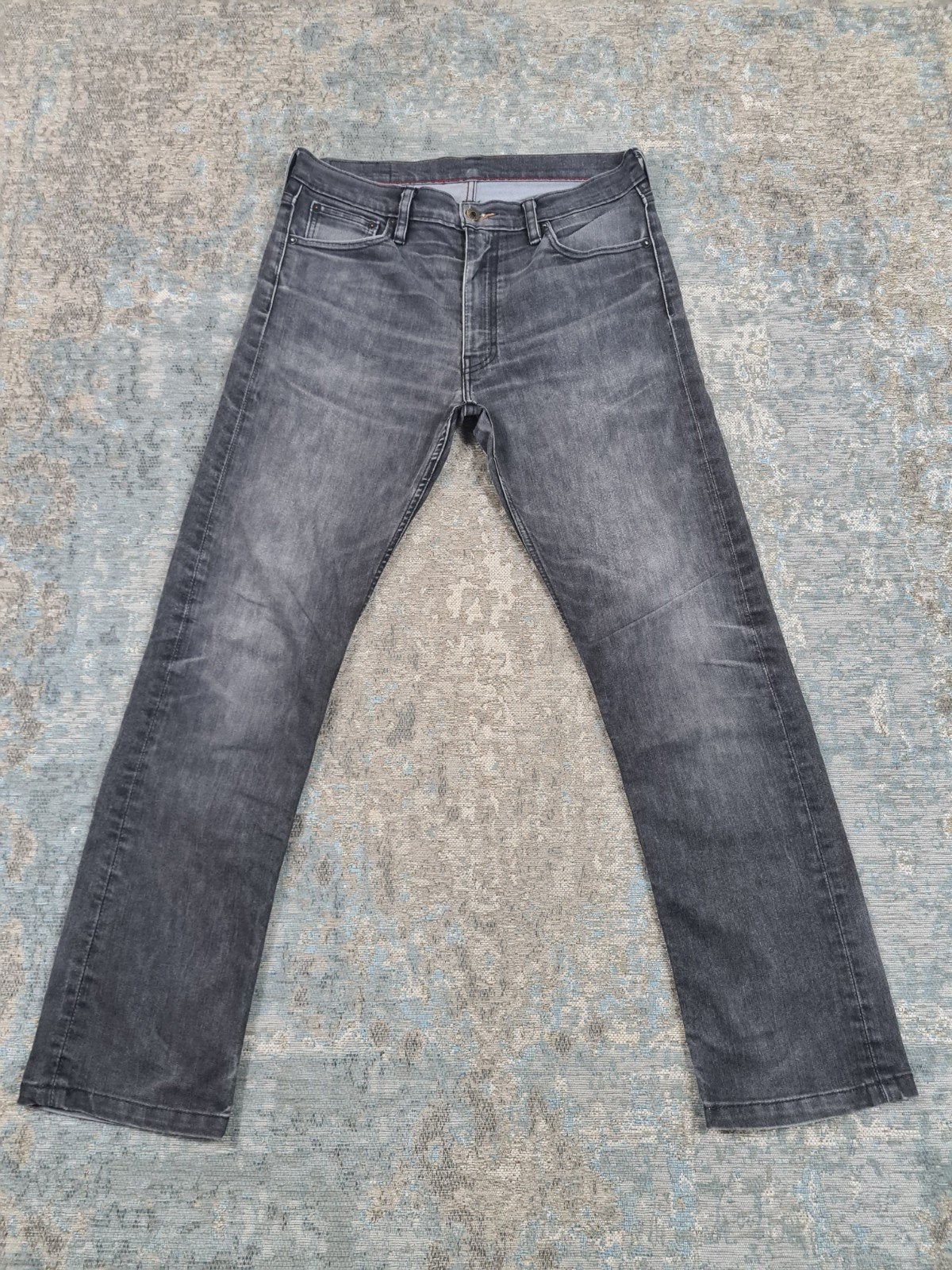 Levi's 504 W33 L32 Straight STRETCH Bronno3332 Grijs, Verzenden, Levi Strauss Nederland, Zo goed als nieuw, De Ruijterkade 146, 1011 AC Amsterdam